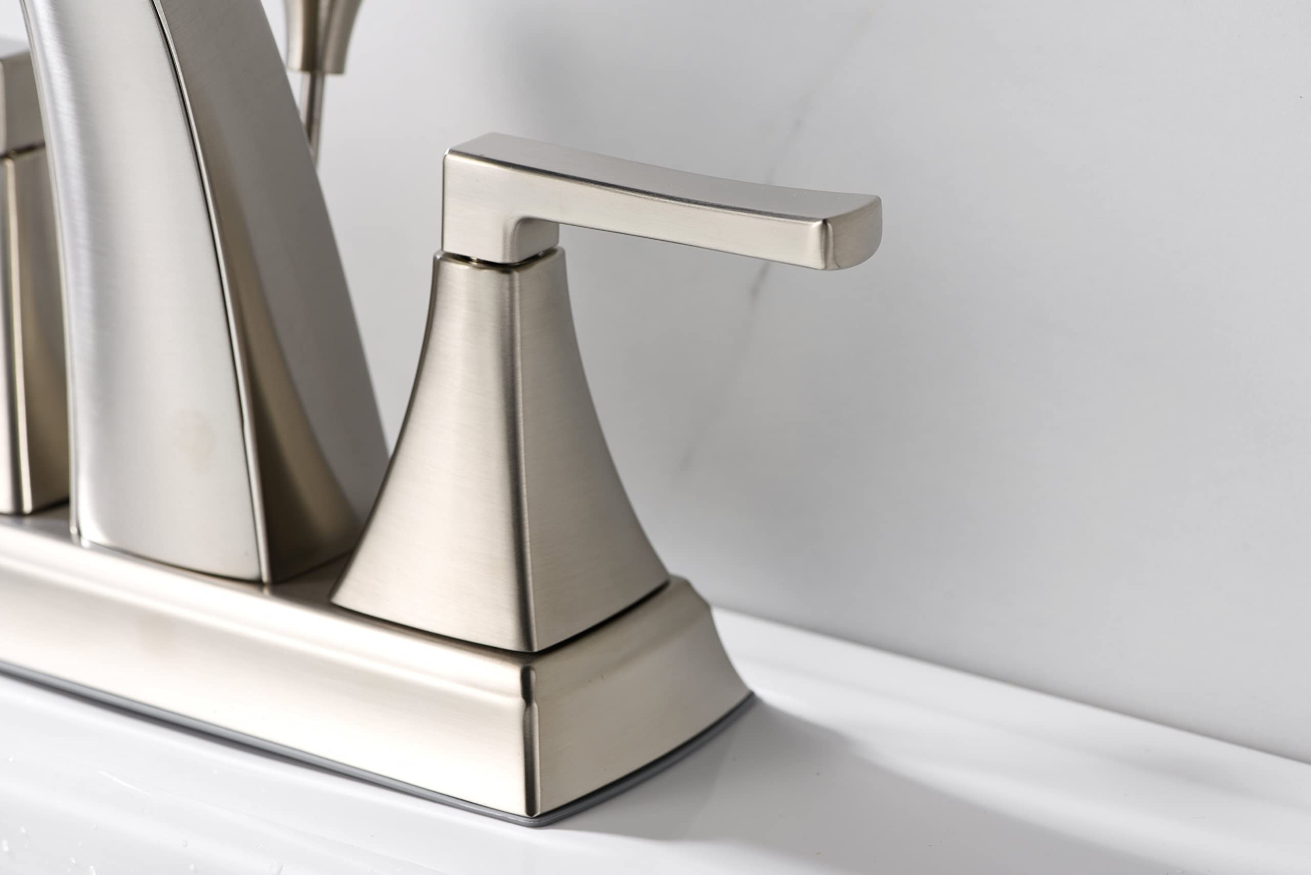 Ultra Faucets UF4690X Bathroom Faucet Two-Handle 4" Centerset Lavatory Faucet