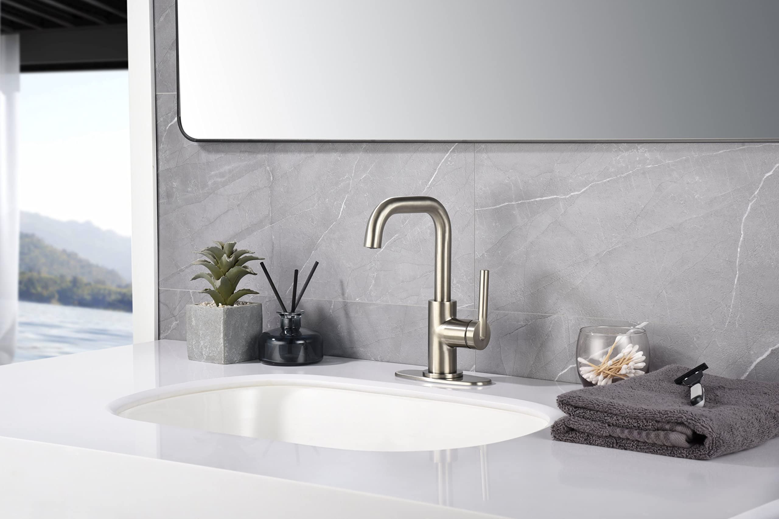 Ultra Faucets UF3070X Bathroom Faucet, Single-Handle Lavatory Faucet
