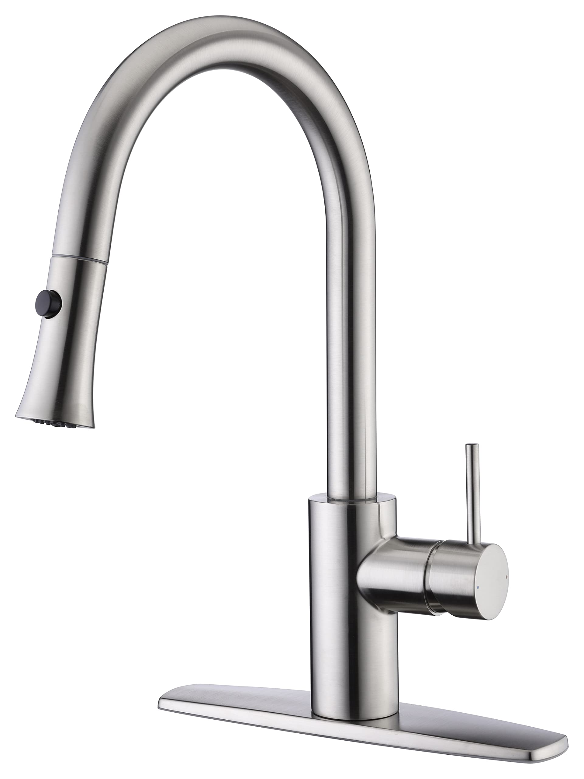 Ultra Faucets UF1420x Euro Collection Single-Handle Kitchen Faucet,
