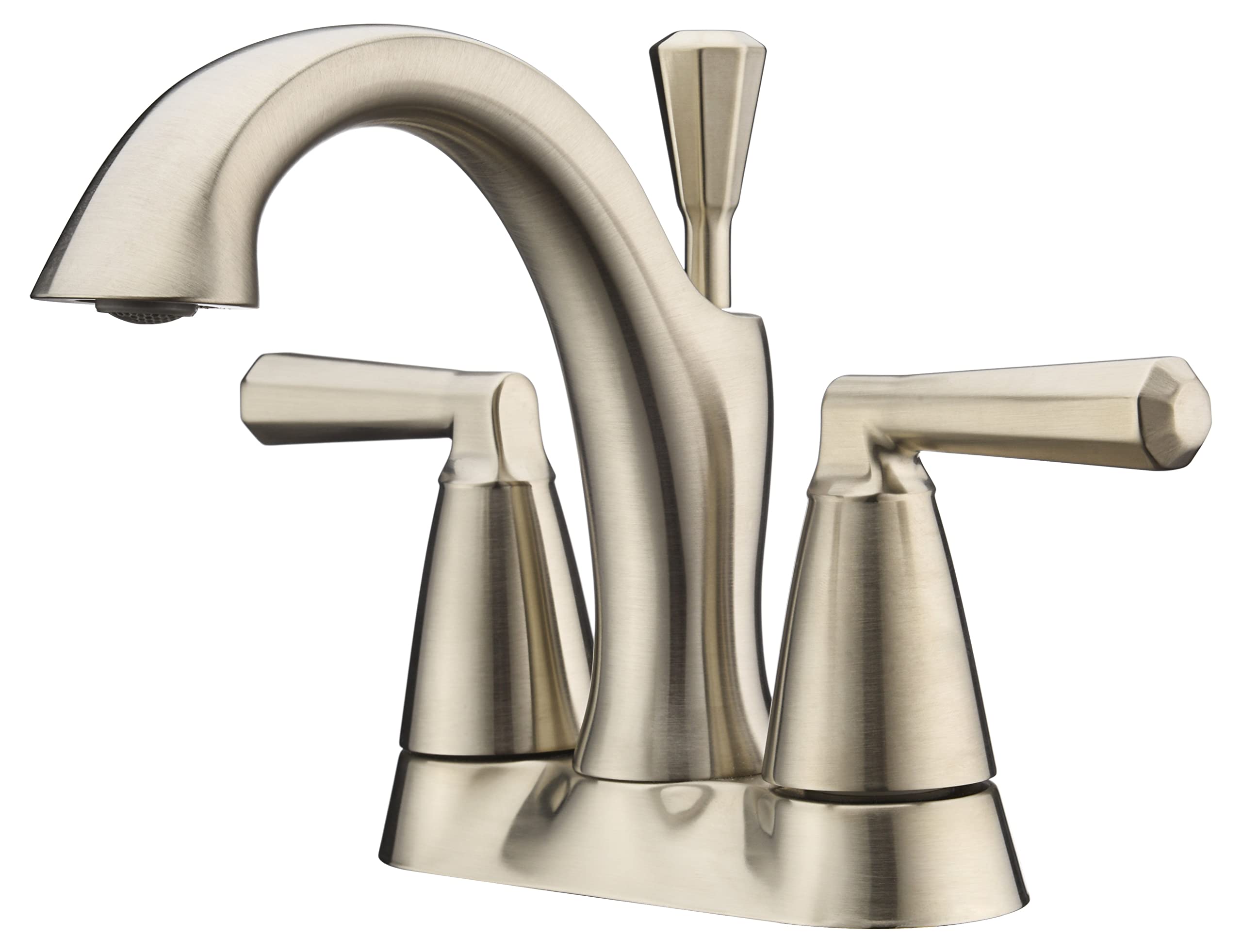 Ultra Faucets UF4591X Z Collection Bathroom Faucet, Two-Handle 4" Centerset Lavatory Faucet