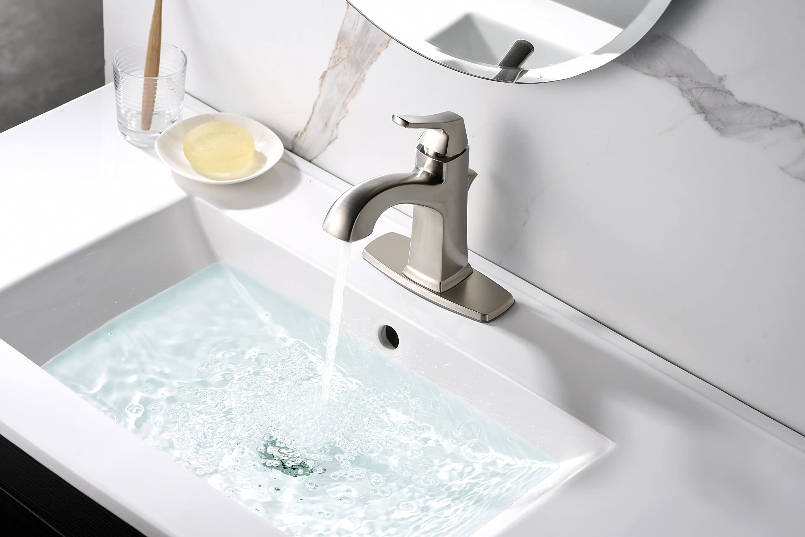Ultra Faucets UF3870X Bathroom Faucet, Single-Handle Lavatory Faucet