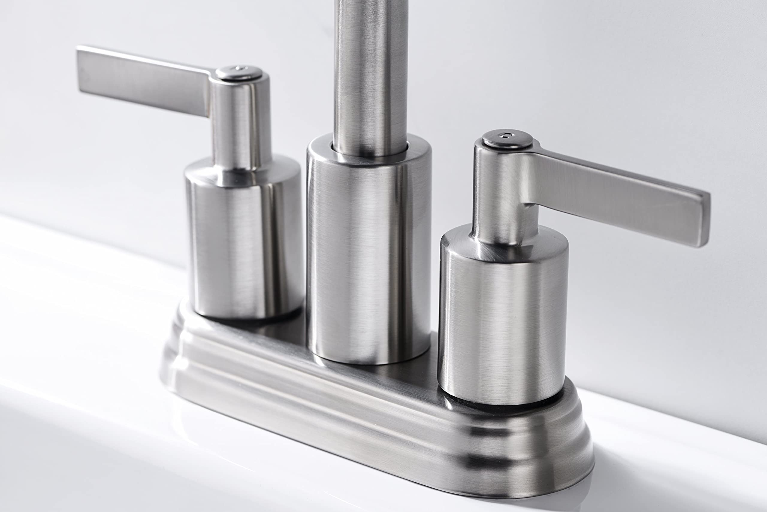 Ultra Faucets UF4670X Bathroom Faucet Two-Handle 4" Centerset Lavatory Faucet