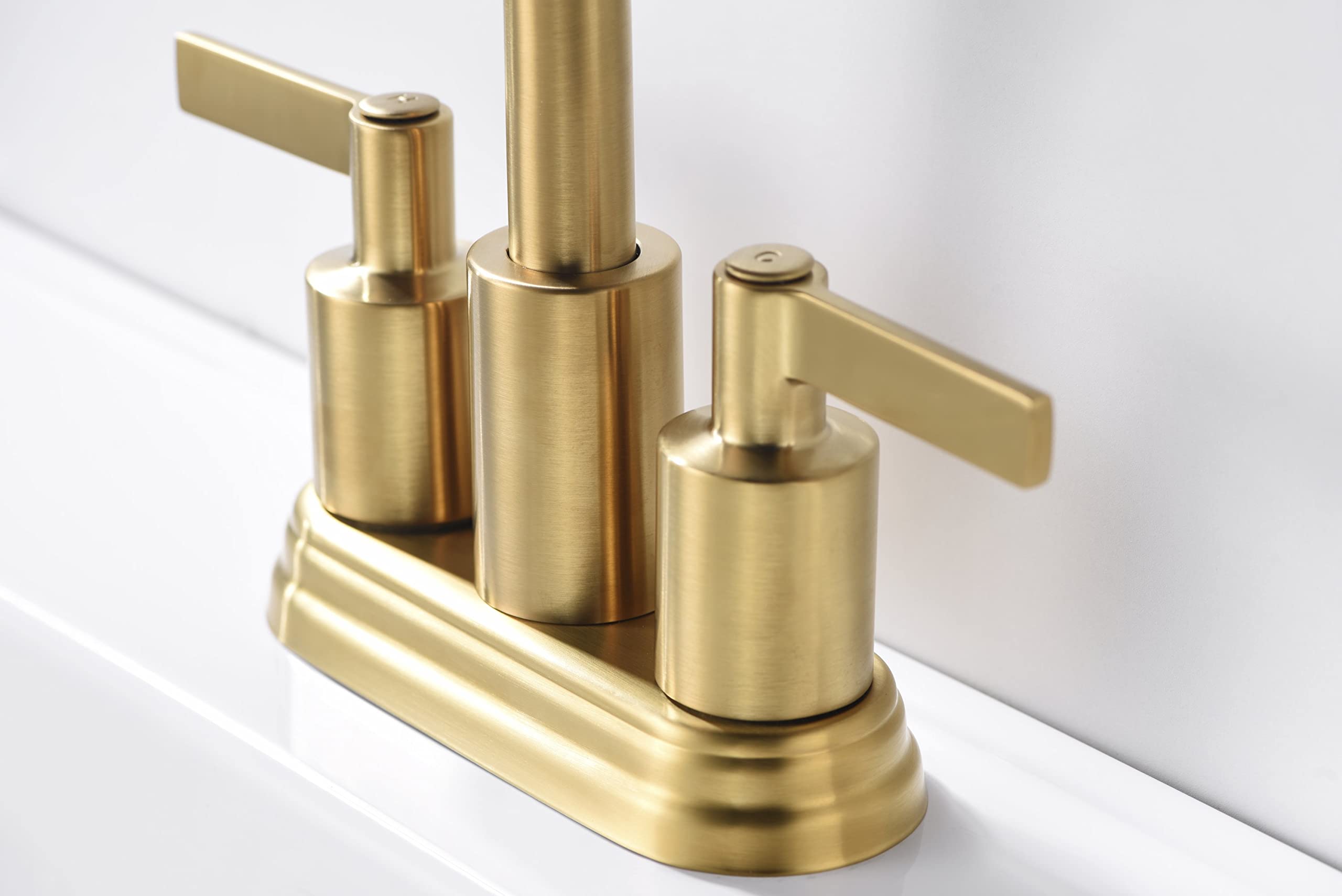 Ultra Faucets UF4670X Bathroom Faucet Two-Handle 4" Centerset Lavatory Faucet