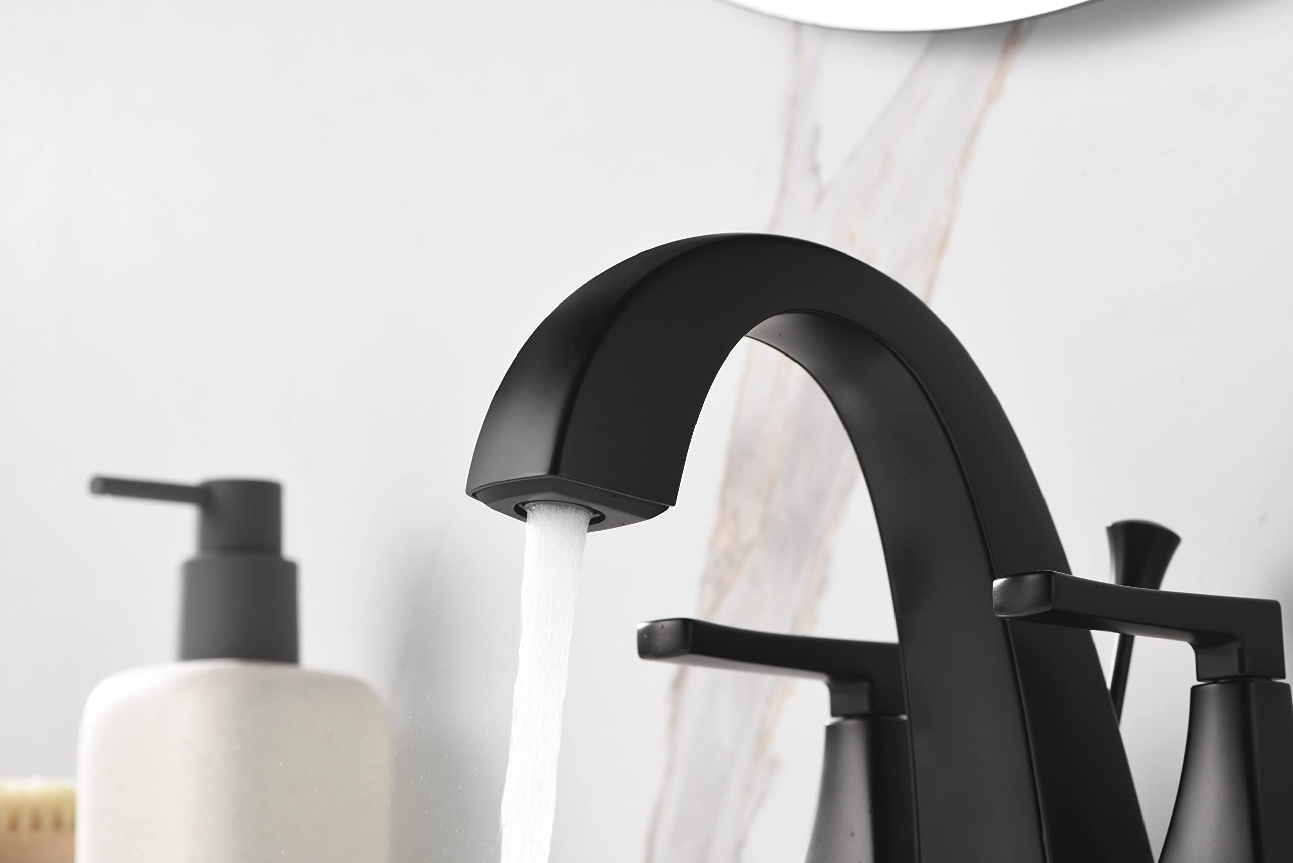 Ultra Faucets UF4690X Bathroom Faucet Two-Handle 4" Centerset Lavatory Faucet