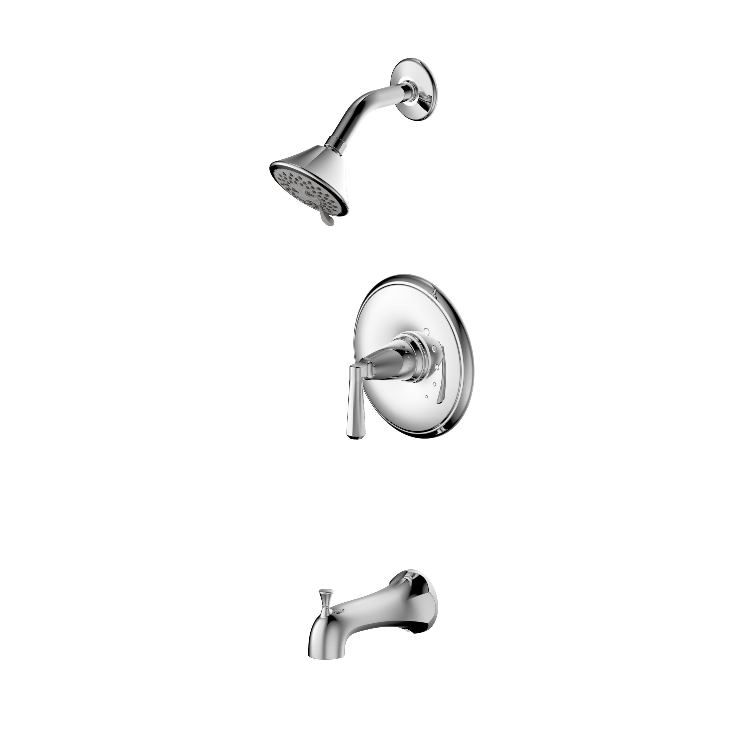 Ultra Faucets Z Collection UF7960X Single-Handle Tub and Shower Trim Kit