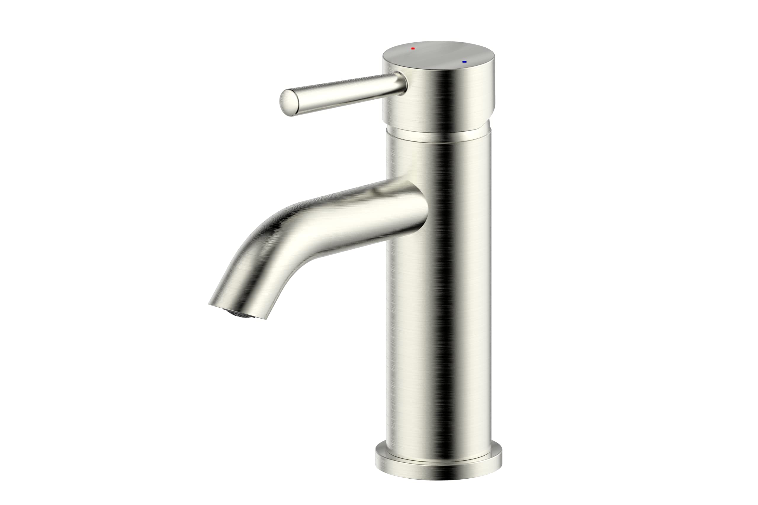 Ultra Faucets UF3650X Euro Collection Bathroom Faucet, Single-Handle Lavatory Faucet