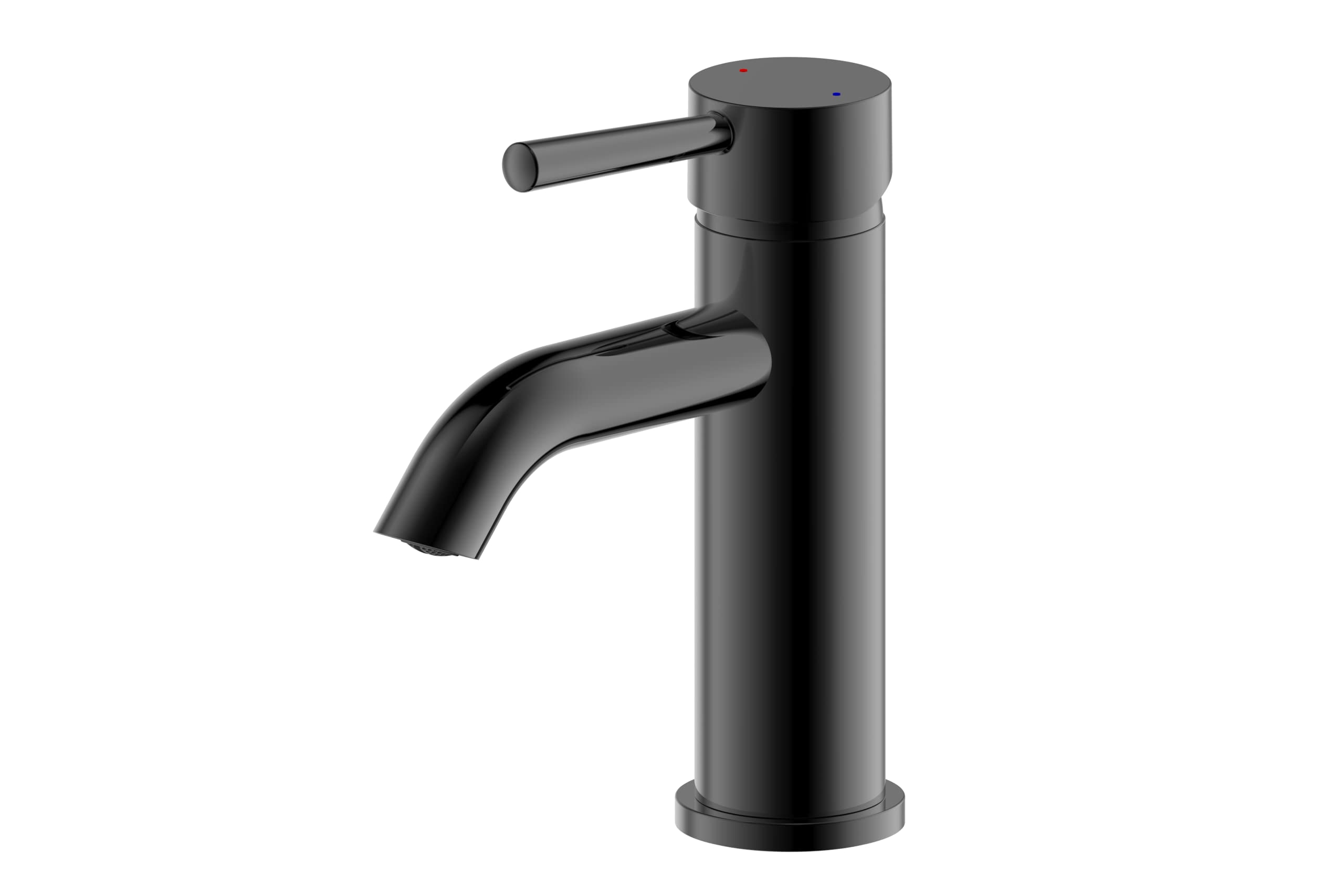 Ultra Faucets UF3650X Euro Collection Bathroom Faucet, Single-Handle Lavatory Faucet