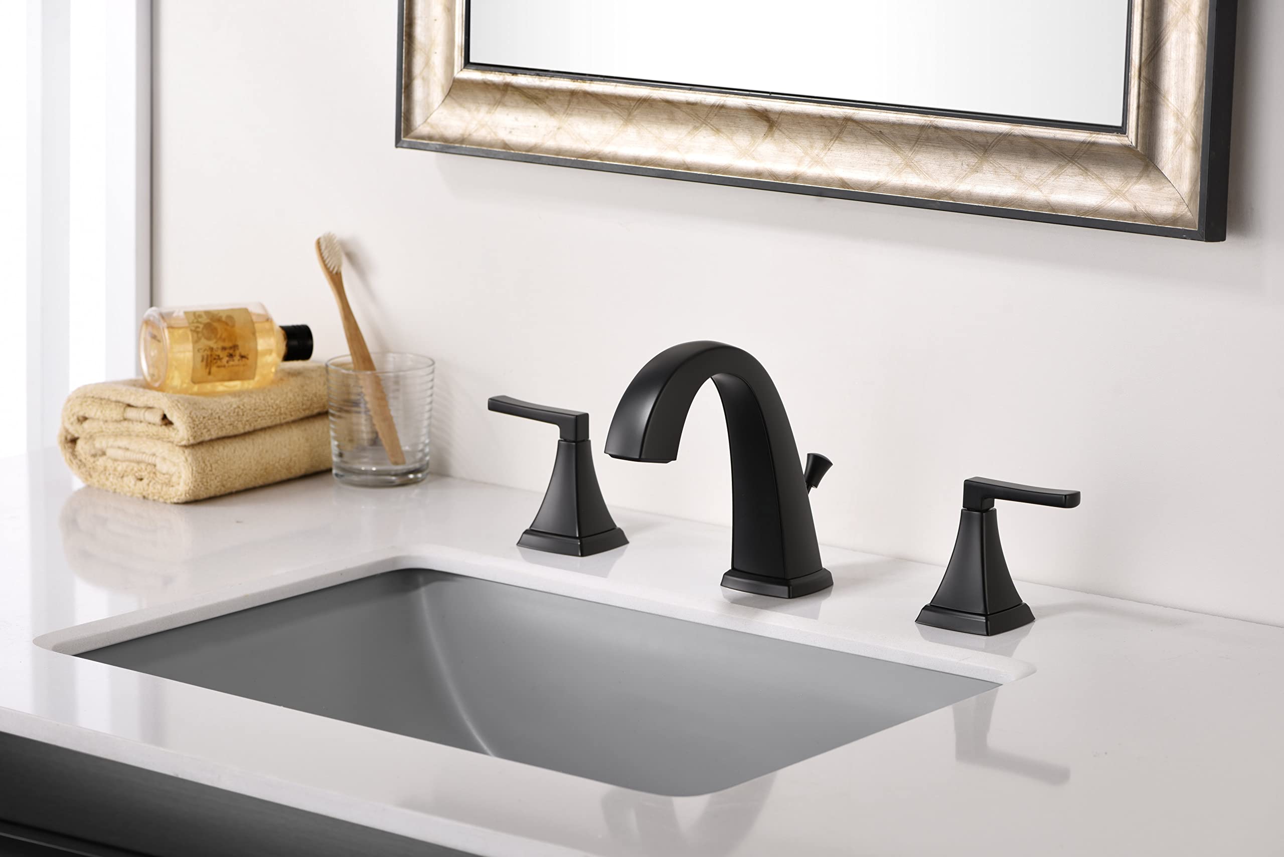 Ultra Faucets UF5710X Two-Handle Widespread Lavatory Faucet
