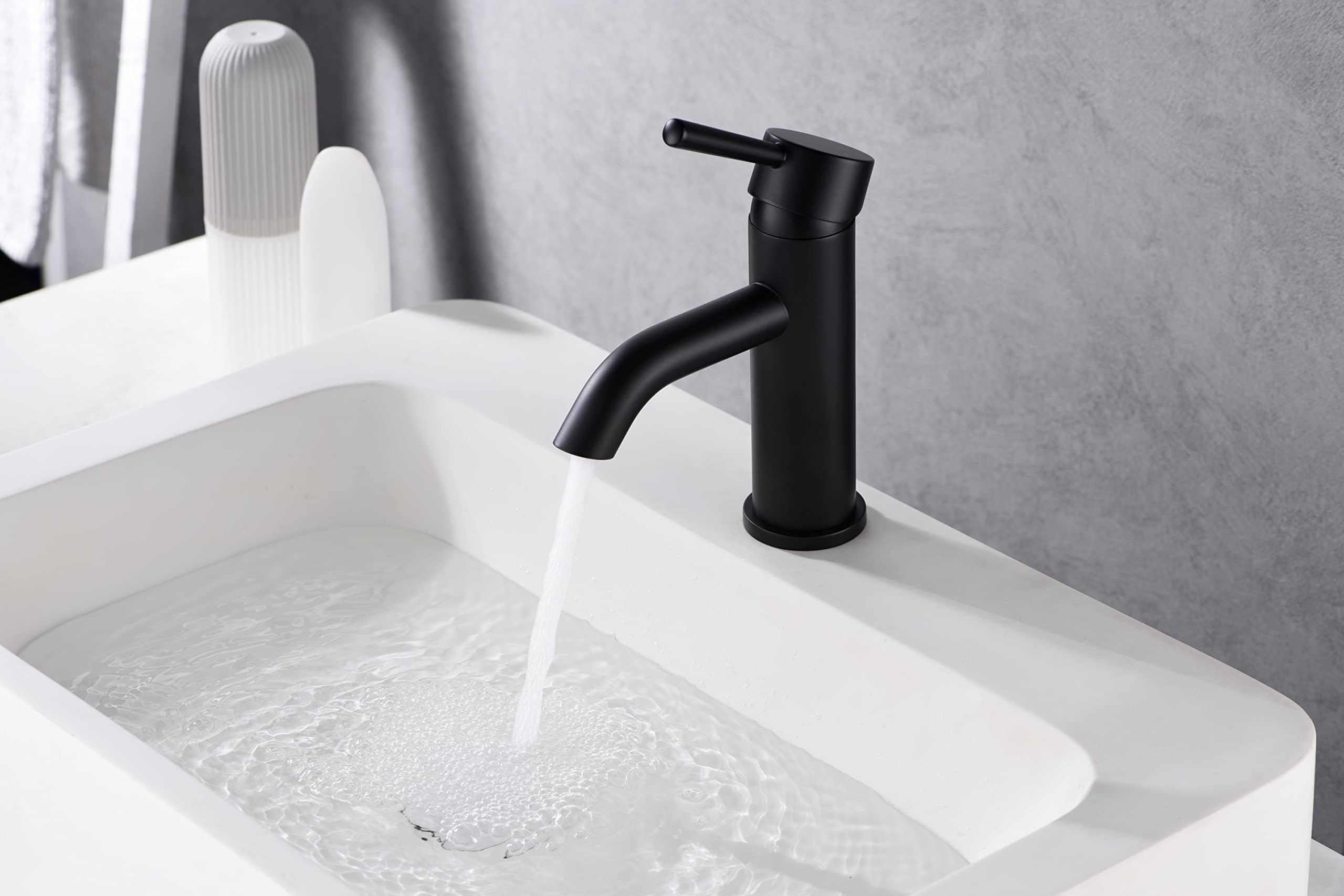 Ultra Faucets UF3650X Euro Collection Bathroom Faucet, Single-Handle Lavatory Faucet