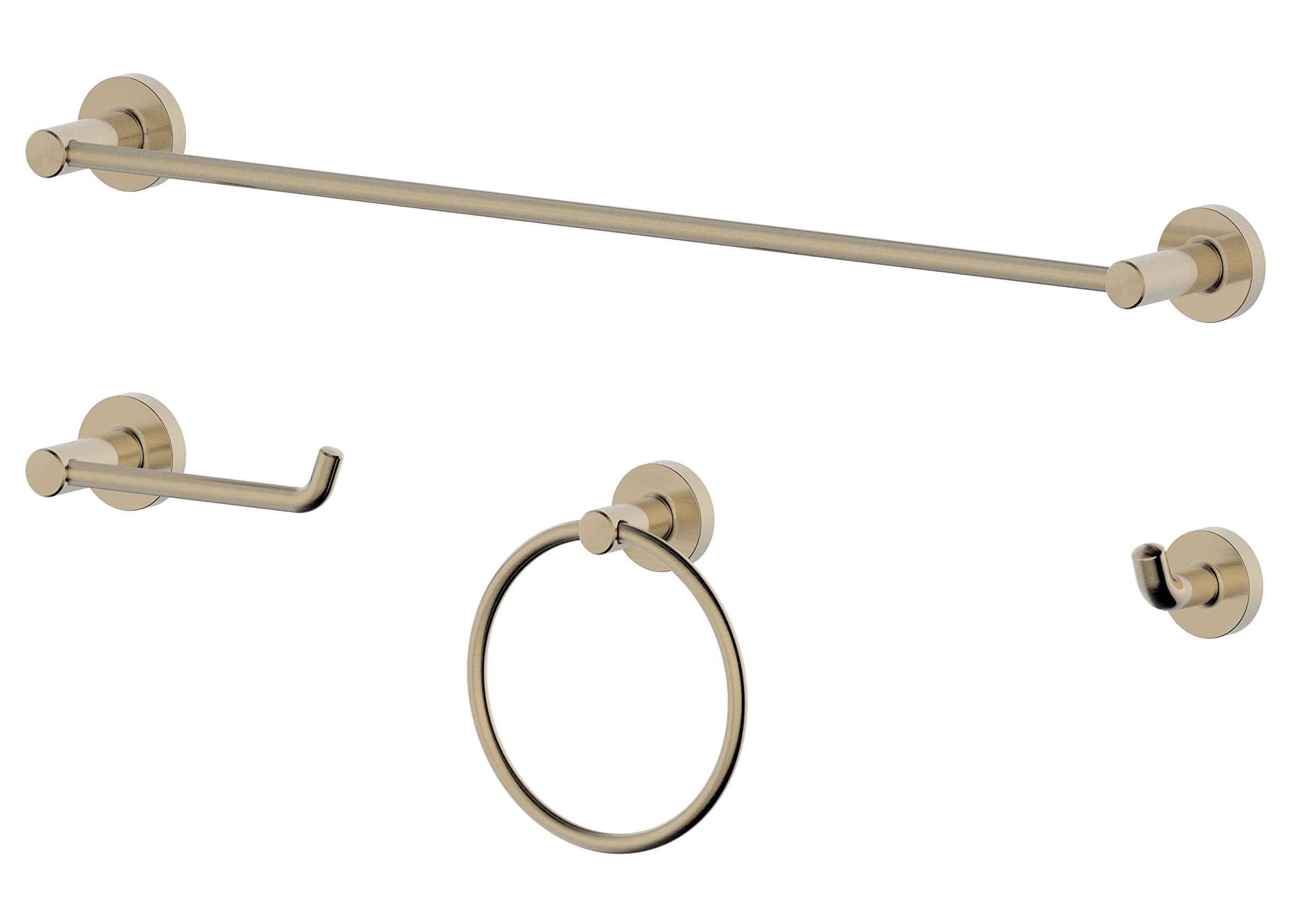 Ultra Faucets UFA6108X Kree Collection Towel Ring,