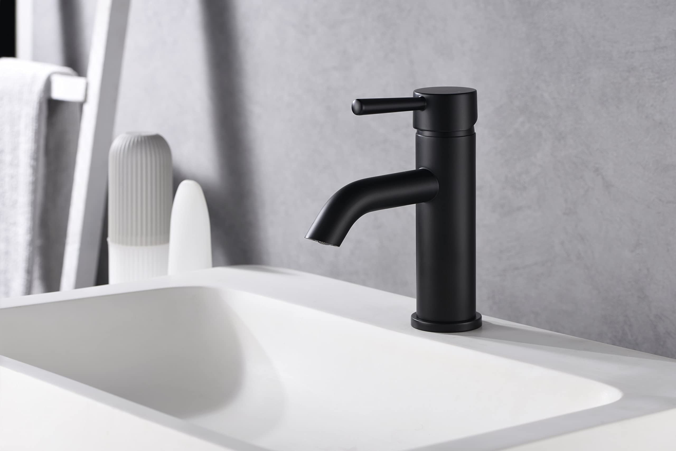 Ultra Faucets UF3650X Euro Collection Bathroom Faucet, Single-Handle Lavatory Faucet