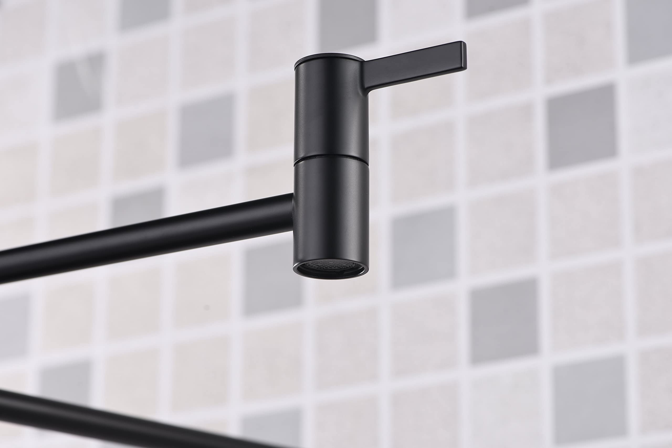 Ultra Faucets UF9170x Contemporary Stainless Steel Pot Filler Faucet,