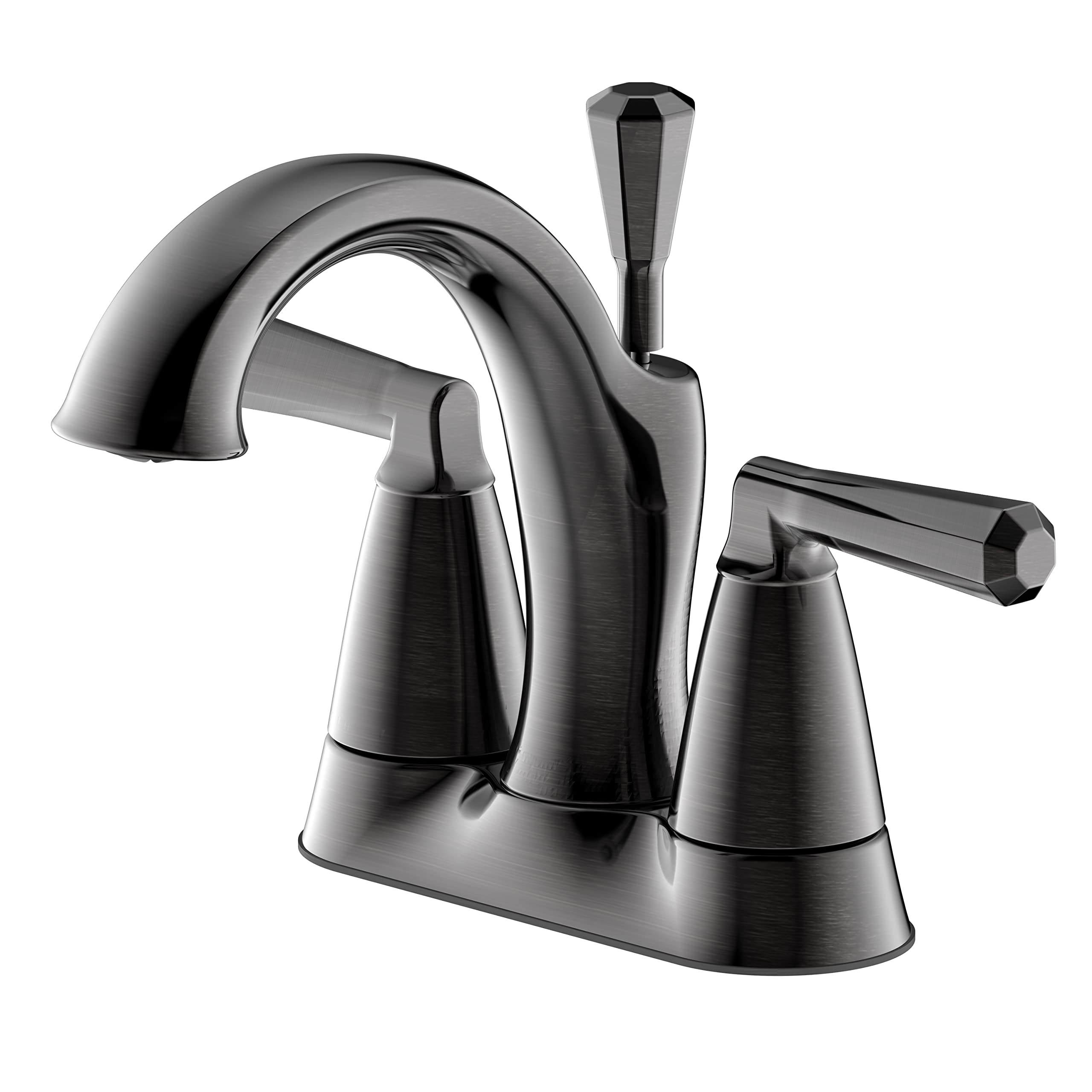 Ultra Faucets UF4591X Z Collection Bathroom Faucet, Two-Handle 4" Centerset Lavatory Faucet
