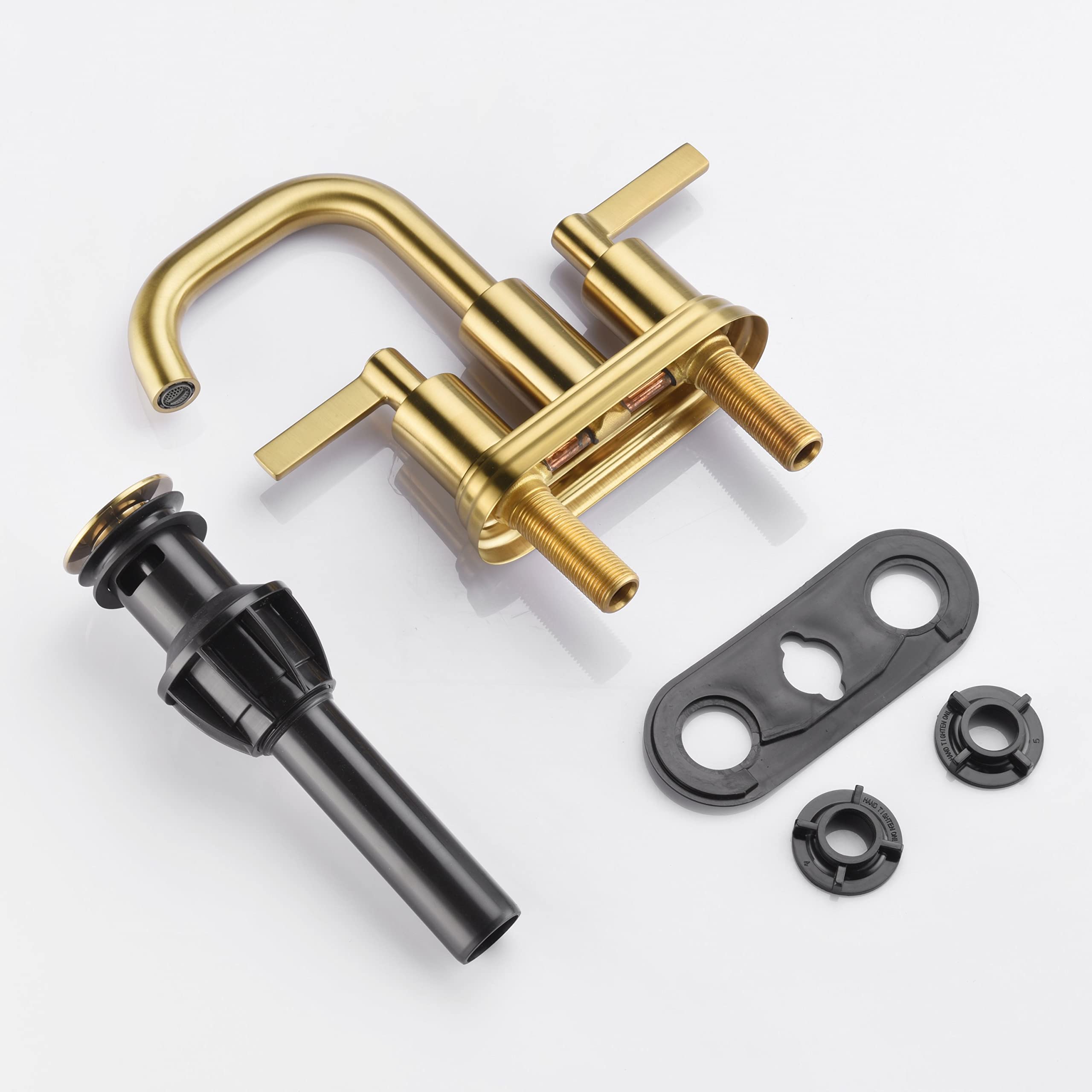 Ultra Faucets UF4670X Bathroom Faucet Two-Handle 4" Centerset Lavatory Faucet