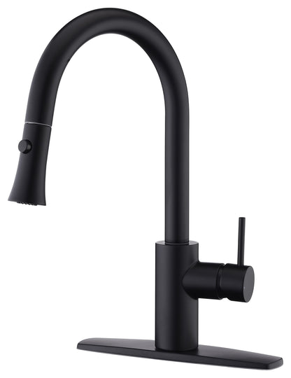 Ultra Faucets UF1420x Euro Collection Single-Handle Kitchen Faucet,