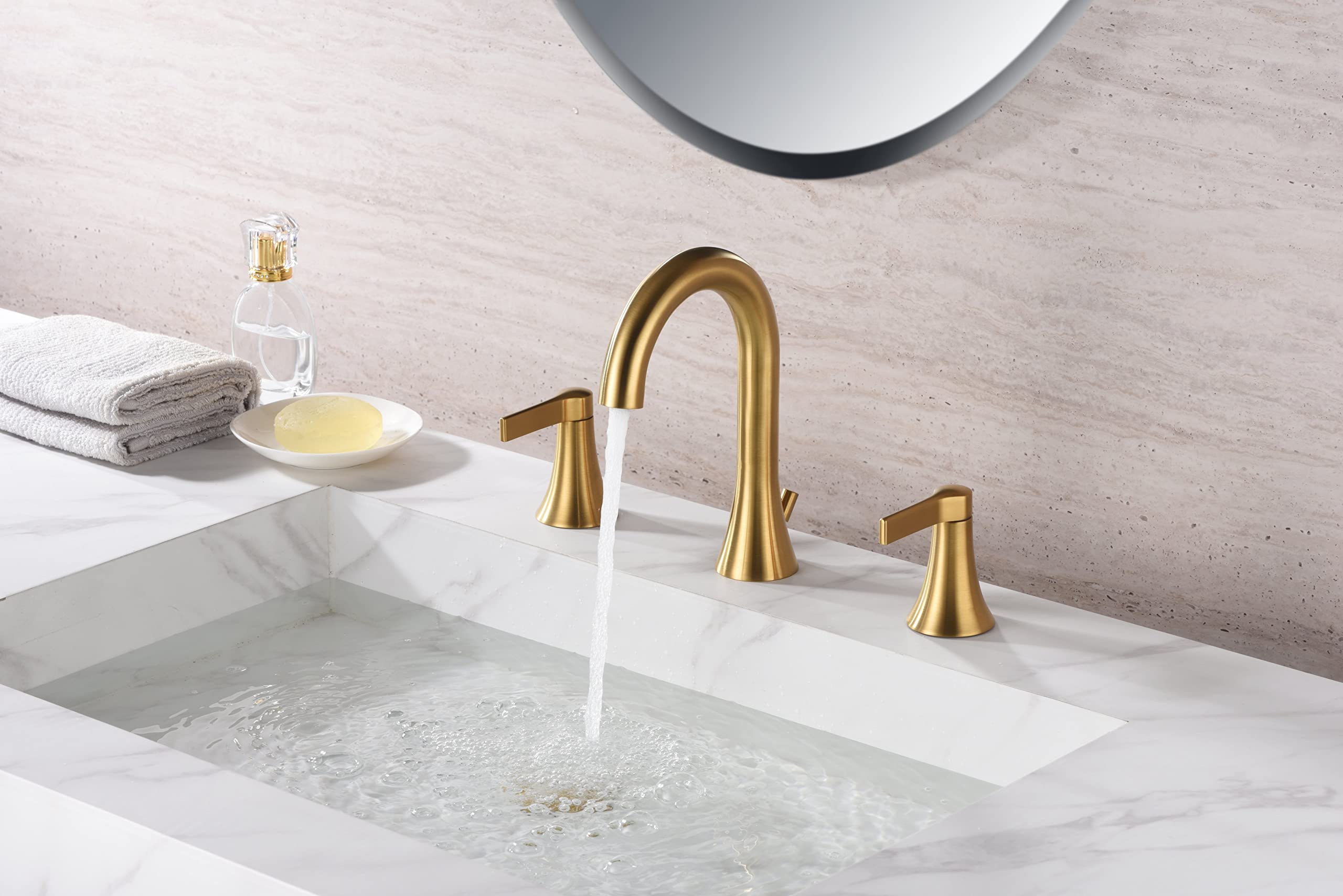 Ultra faucets UF5660X Two-Handle Widespread Lavatory Faucet