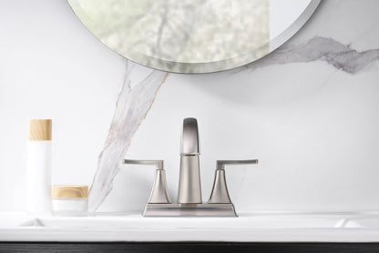 Ultra Faucets UF4690X Bathroom Faucet Two-Handle 4" Centerset Lavatory Faucet