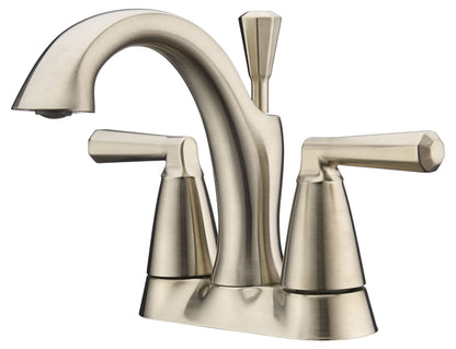 Ultra Faucets UF4591X Z Collection Bathroom Faucet, Two-Handle 4" Centerset Lavatory Faucet