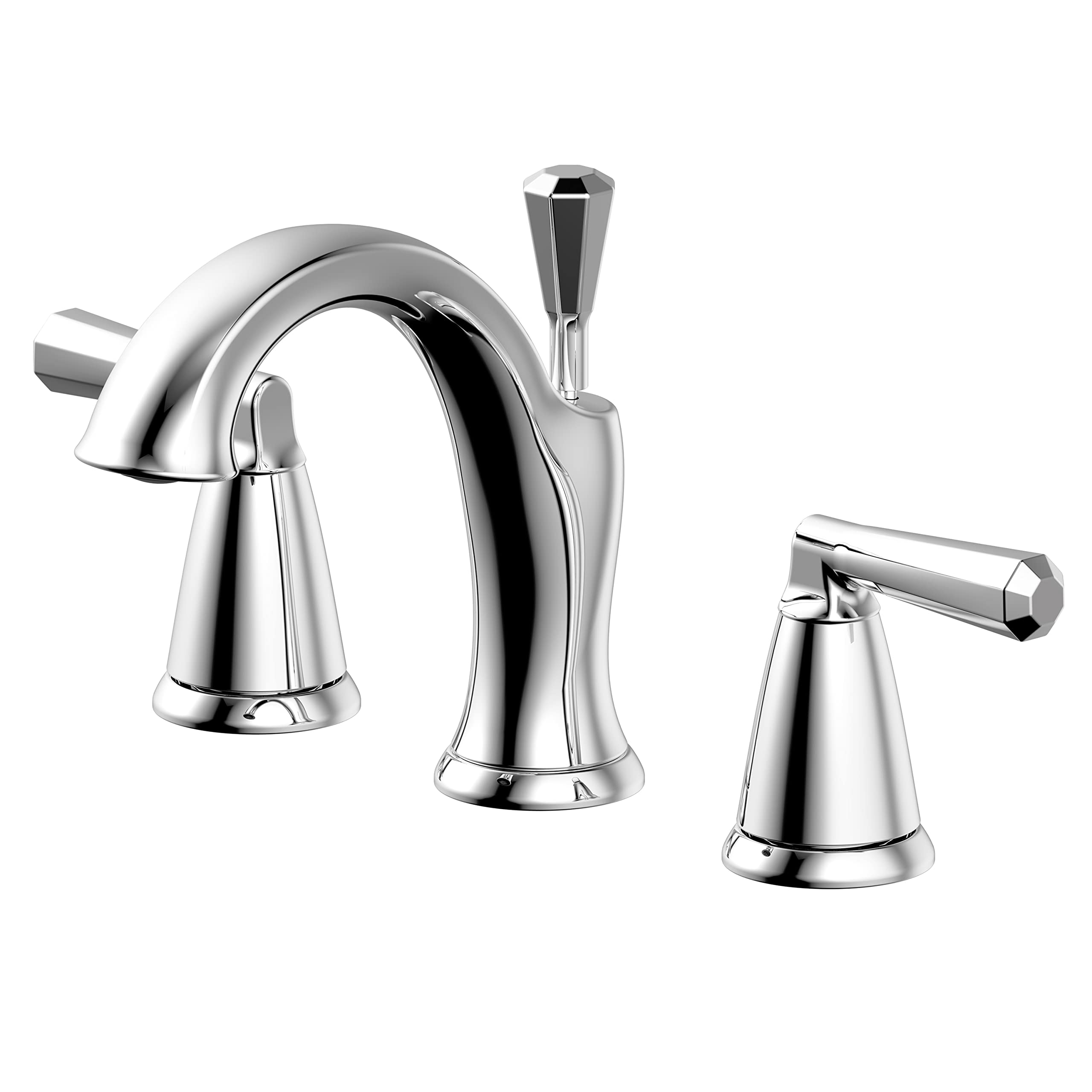 Ultra Faucets UF5571X Z Collection Bathroom Faucet, Two-Handle 8" Widespread Lavatory Faucet