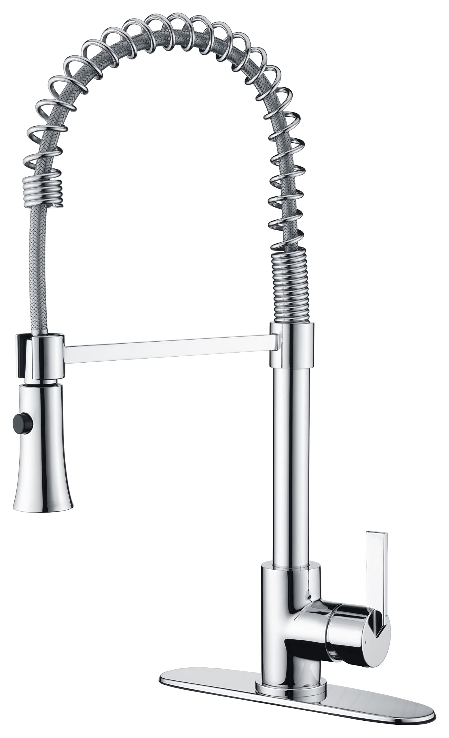 Ultra Faucets UF1720X Euro Collection Single-Handle Kitchen Faucet,