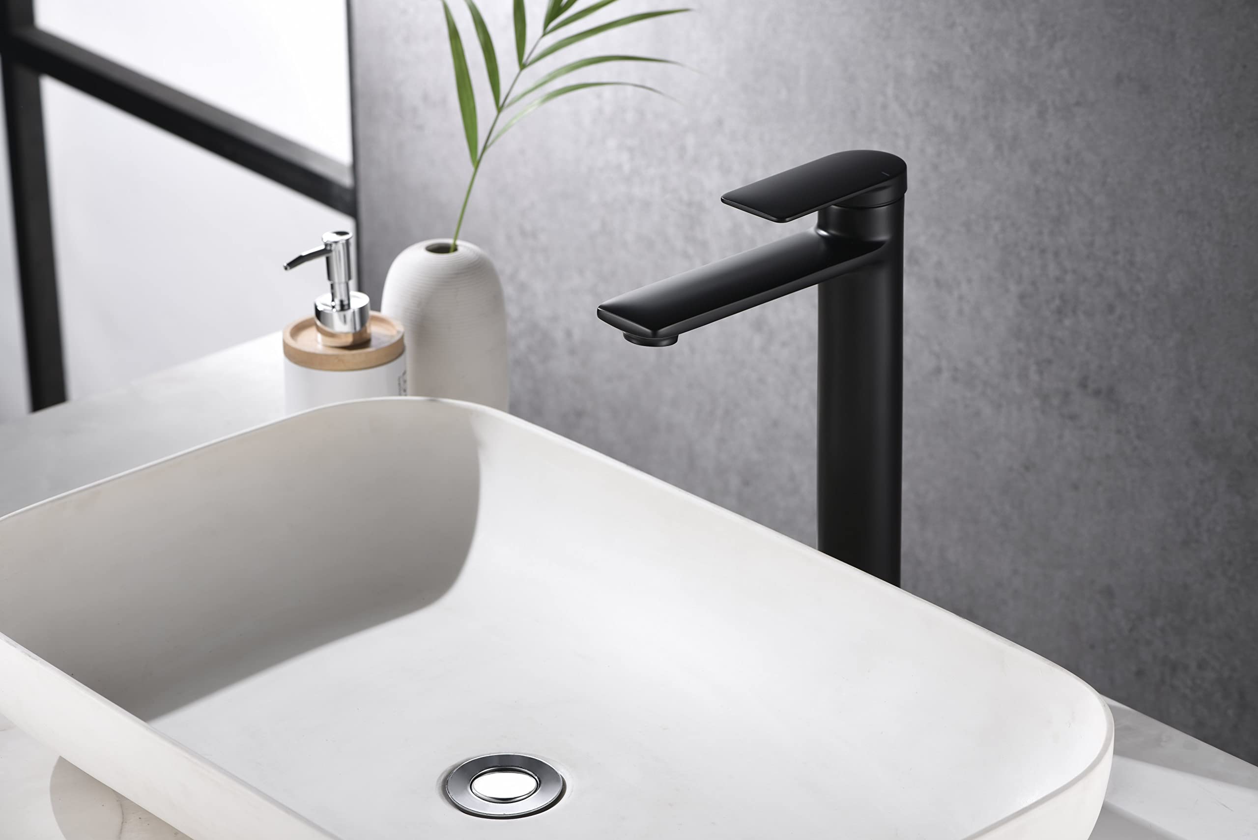 Ultra Faucets UF3740X Bathroom Faucet, Single Handle Vessel Lavatory Faucet