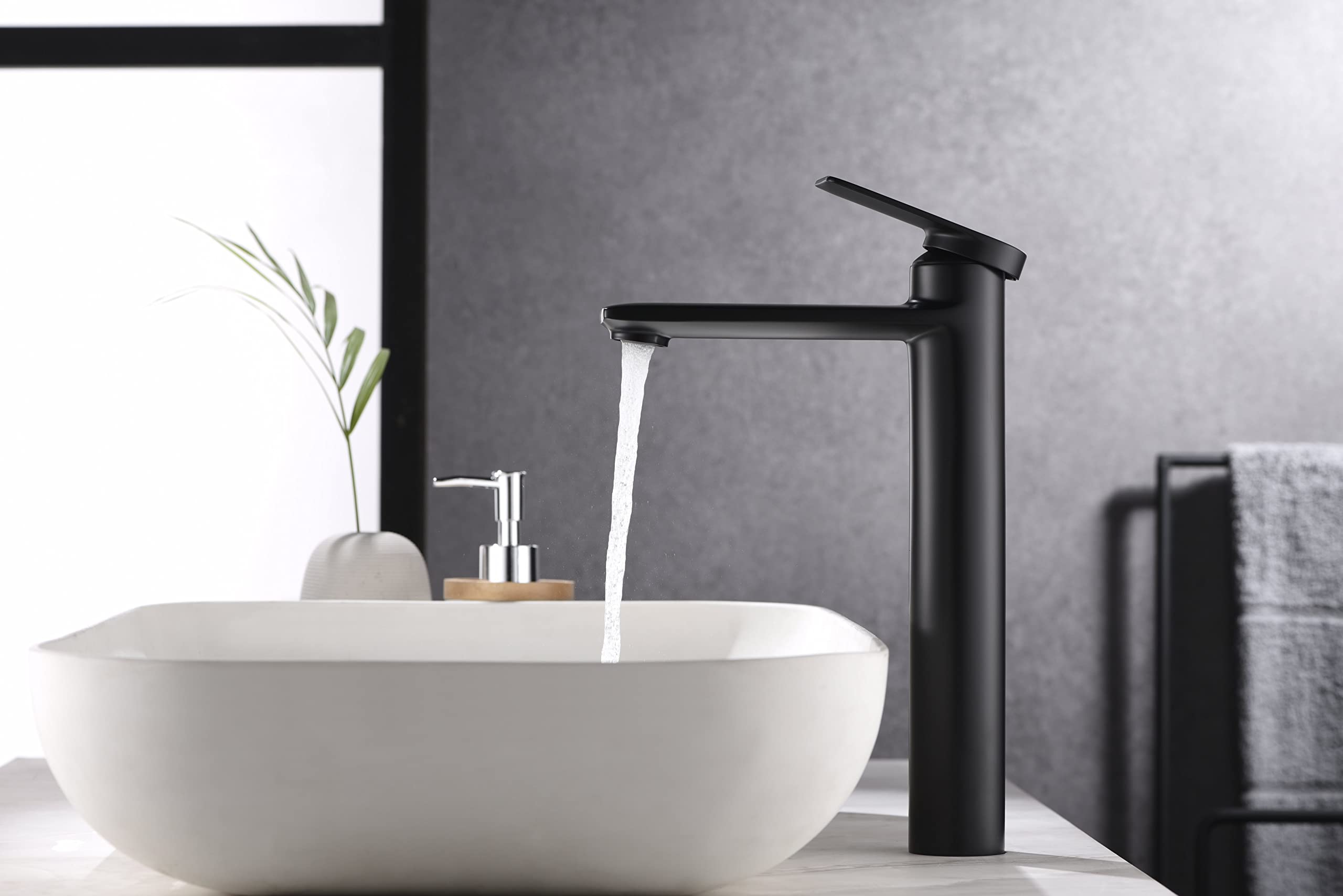Ultra Faucets UF3740X Bathroom Faucet, Single Handle Vessel Lavatory Faucet
