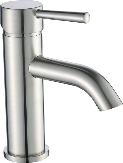 Ultra Faucets UF3650X Euro Collection Bathroom Faucet, Single-Handle Lavatory Faucet