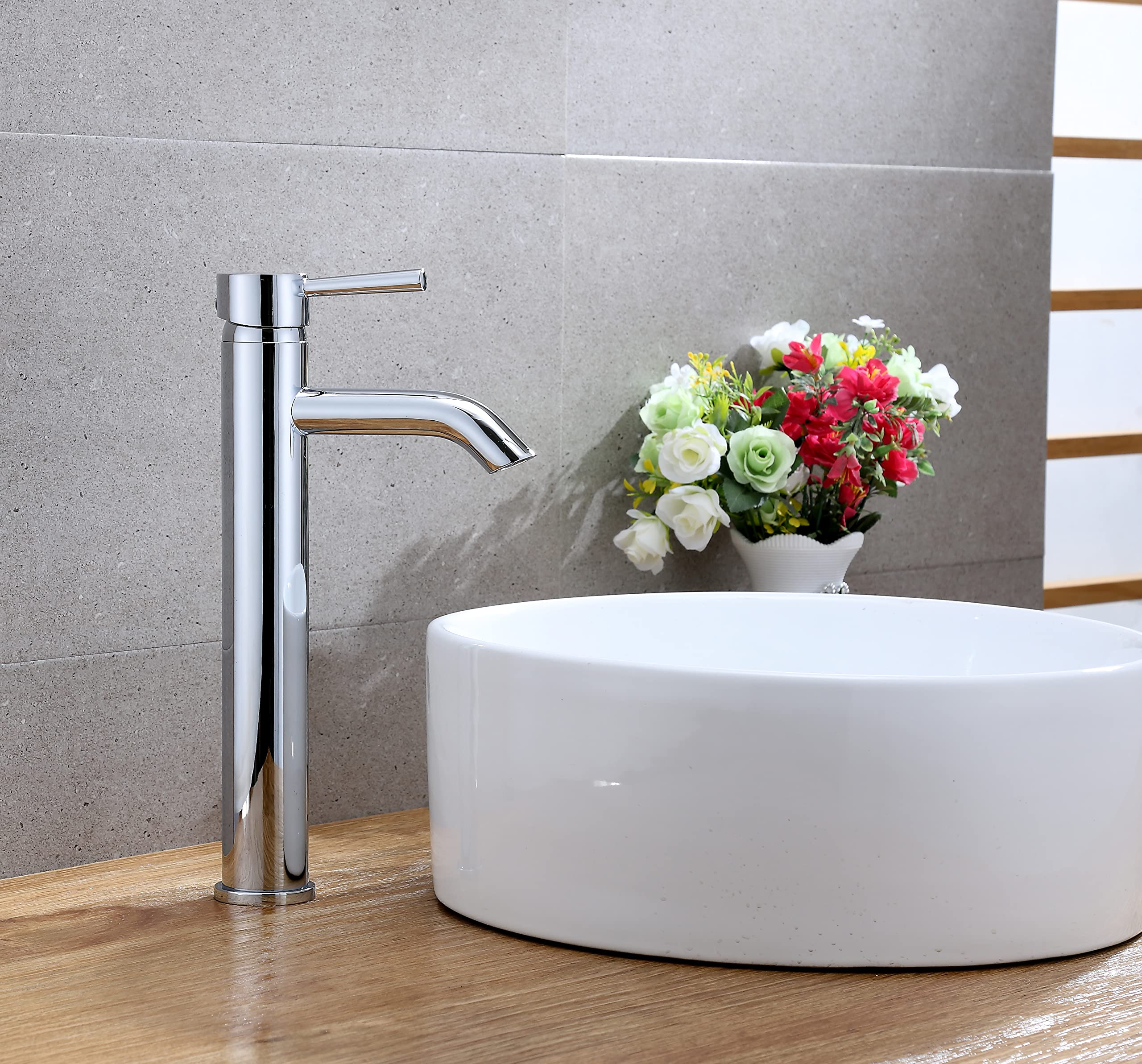 Ultra Faucets UF3660X Euro Collection Bathroom Faucet, Single-Handle Lavatory Faucet