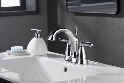 Ultra Faucets UF4591X Z Collection Bathroom Faucet, Two-Handle 4" Centerset Lavatory Faucet