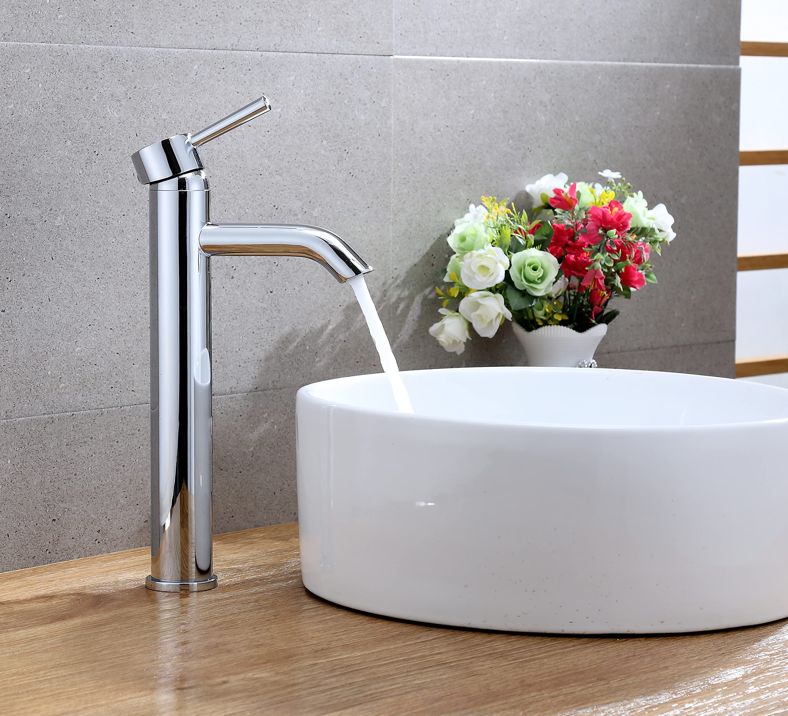 Ultra Faucets UF3660X Euro Collection Bathroom Faucet, Single-Handle Lavatory Faucet