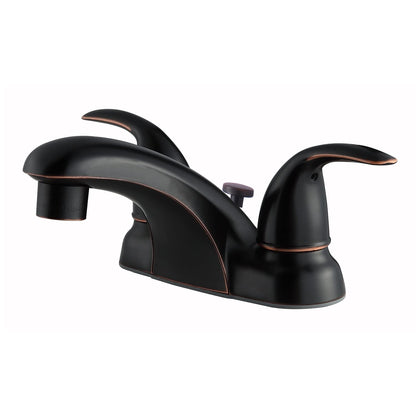 Ultra Faucets UF4452X Vantage Collection Bathroom Faucet, Two-Handle 4" Centerset Lavatory Faucet