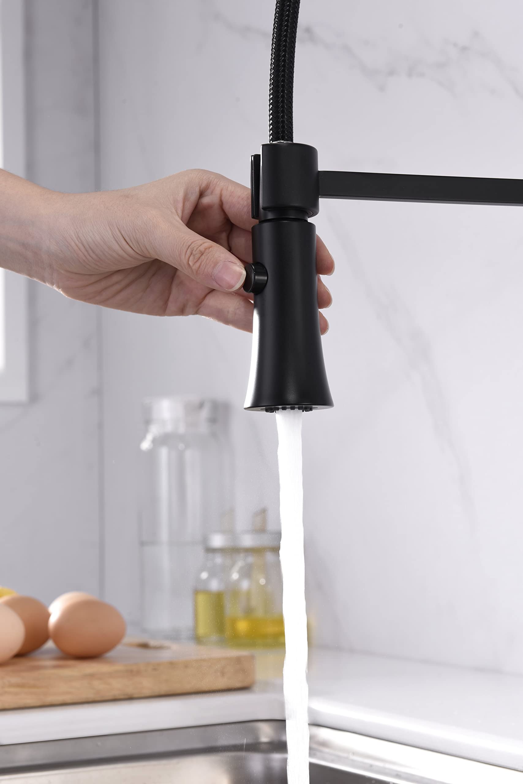 Ultra Faucets UF1720X Euro Collection Single-Handle Kitchen Faucet,