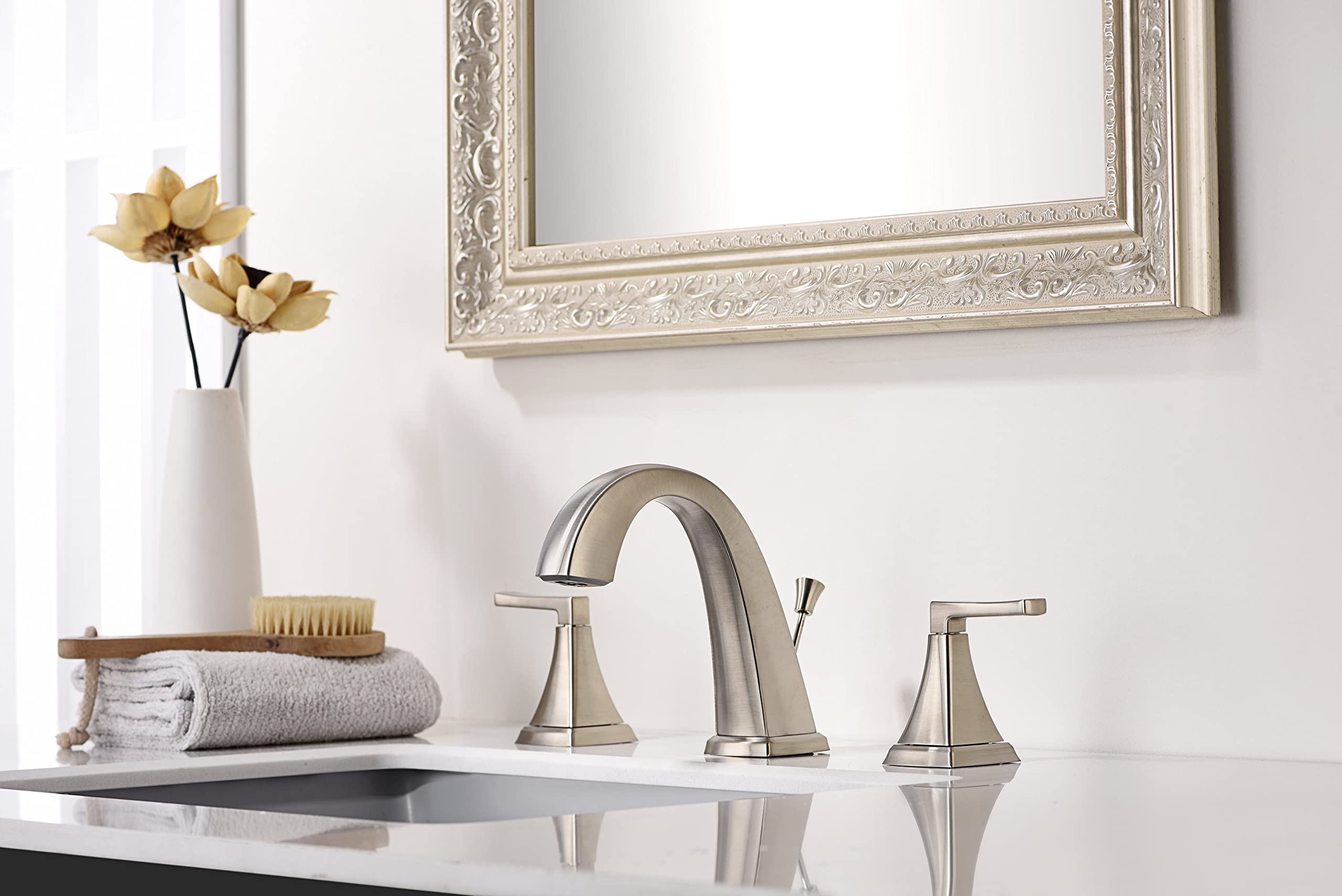 Ultra Faucets UF5710X Two-Handle Widespread Lavatory Faucet
