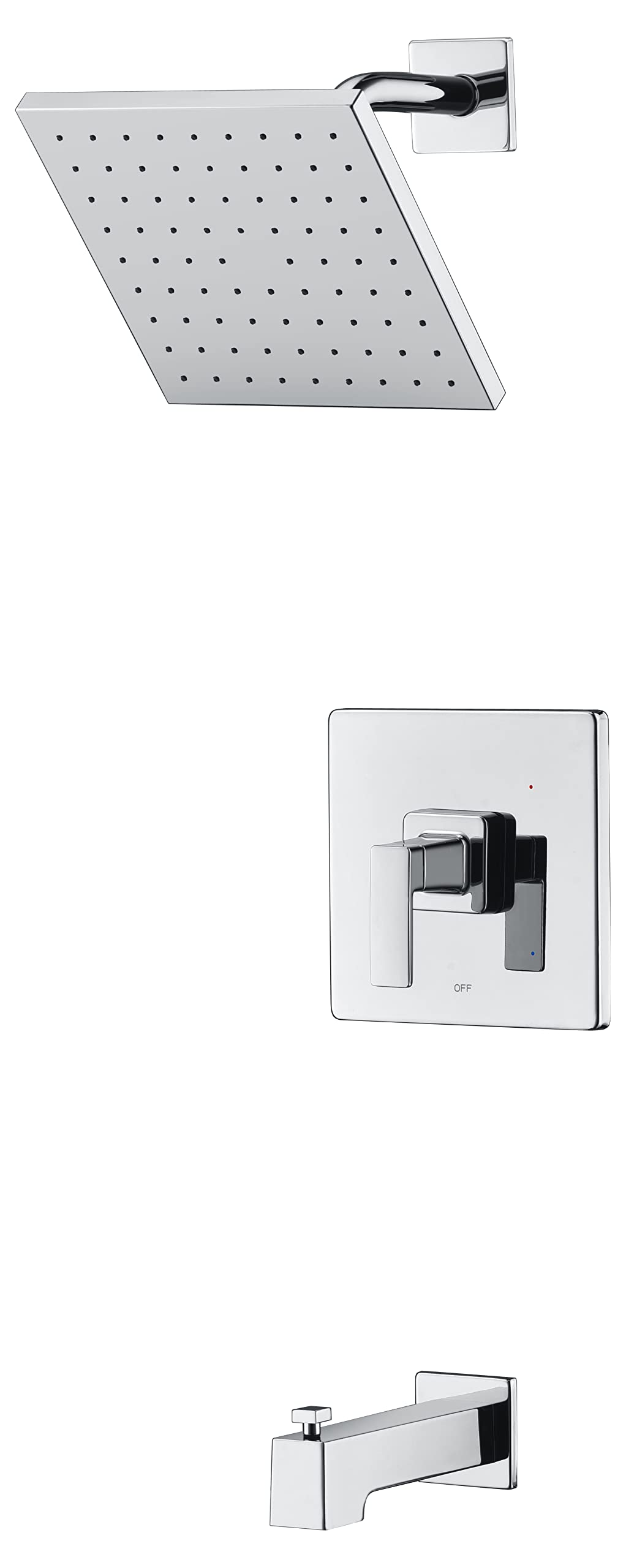 Ultra Faucets UF7070X Single-Handle Tub and Shower Trim kit