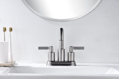 Ultra Faucets UF4670X Bathroom Faucet Two-Handle 4" Centerset Lavatory Faucet
