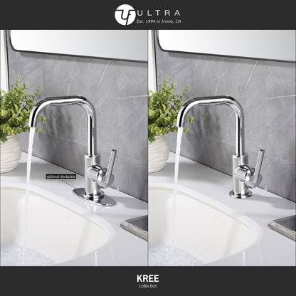 Ultra Faucets UF3070X Bathroom Faucet, Single-Handle Lavatory Faucet