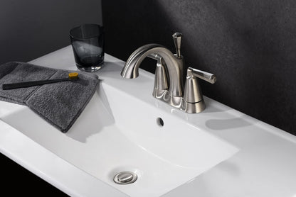 Ultra Faucets UF4591X Z Collection Bathroom Faucet, Two-Handle 4" Centerset Lavatory Faucet