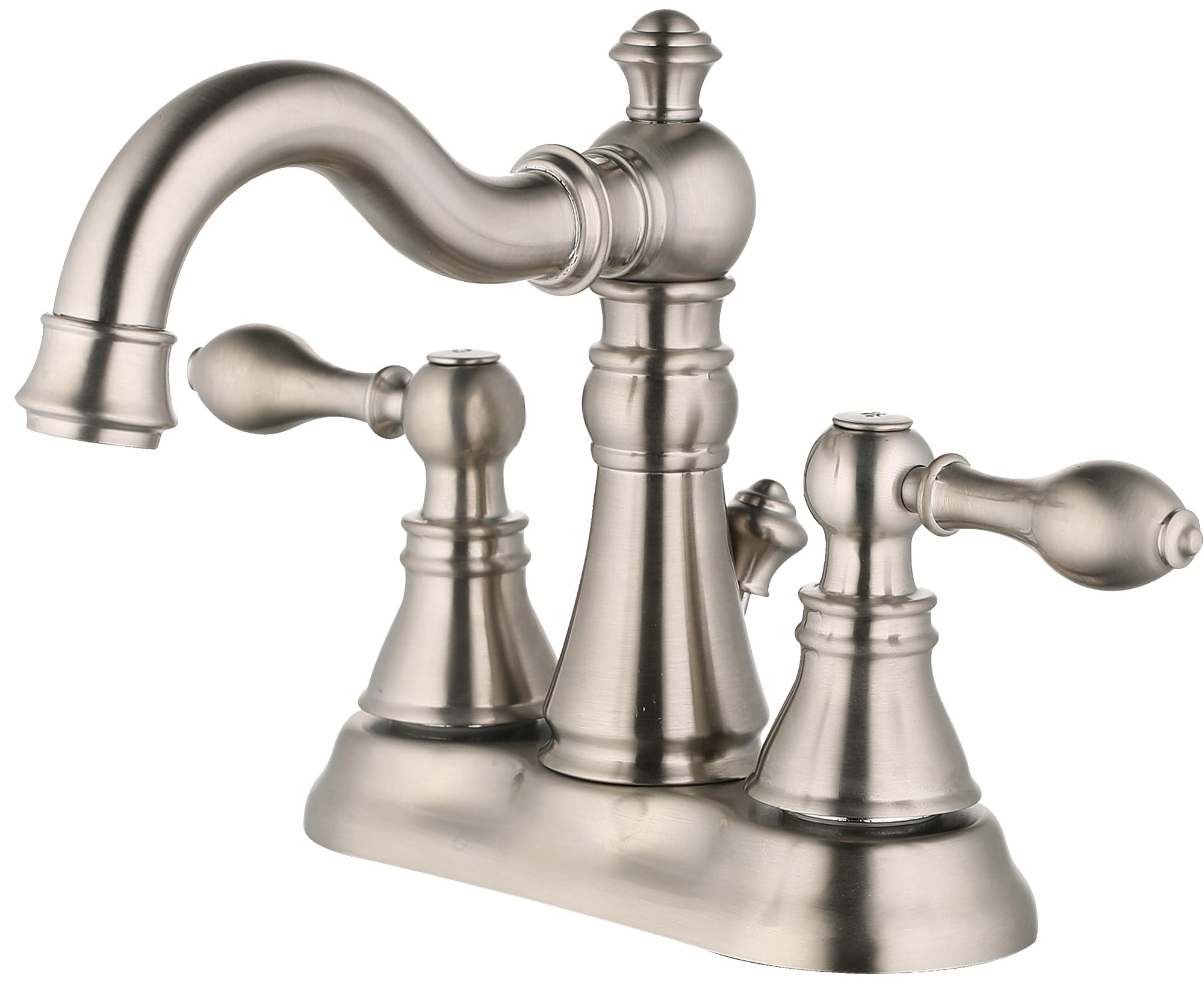 Ultra Faucets UF4511X Signature Collection Bathroom Faucet, Two-Handle 4" Centerset Lavatory Faucet