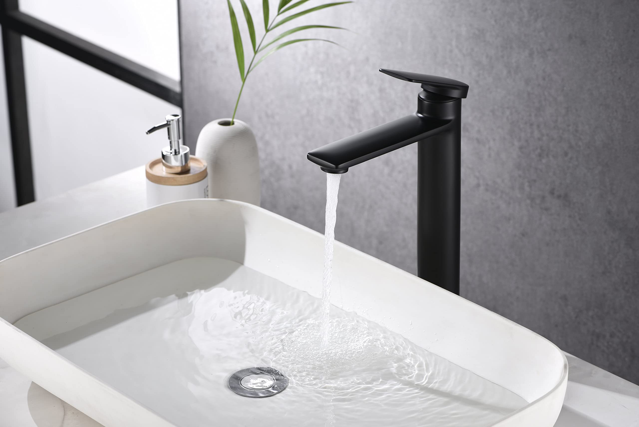 Ultra Faucets UF3740X Bathroom Faucet, Single Handle Vessel Lavatory Faucet