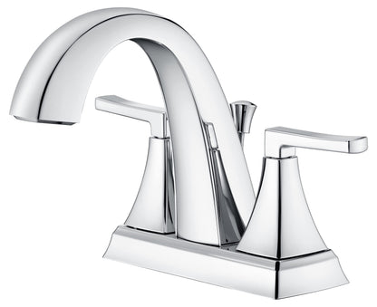 Ultra Faucets UF4690X Bathroom Faucet Two-Handle 4" Centerset Lavatory Faucet