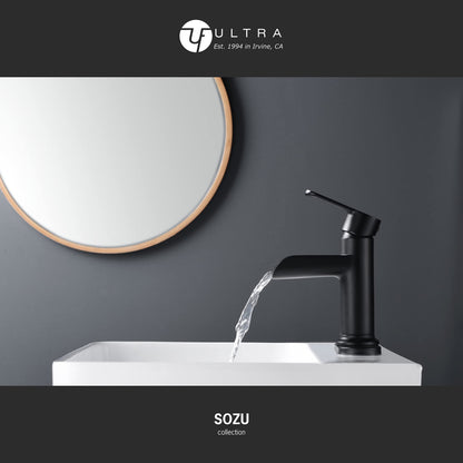 Ultra Faucets UF3880X Bathroom Faucet, Single-Handle Lavatory Faucet