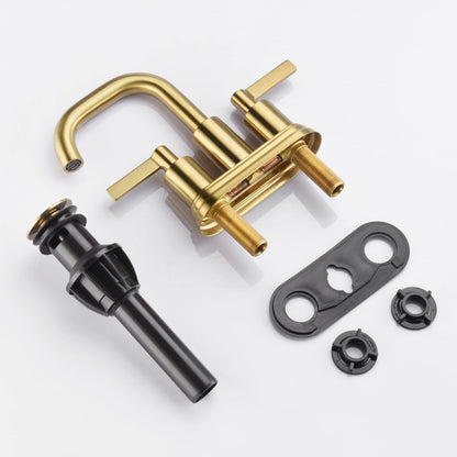 Ultra Faucets UF4670X Bathroom Faucet Two-Handle 4" Centerset Lavatory Faucet