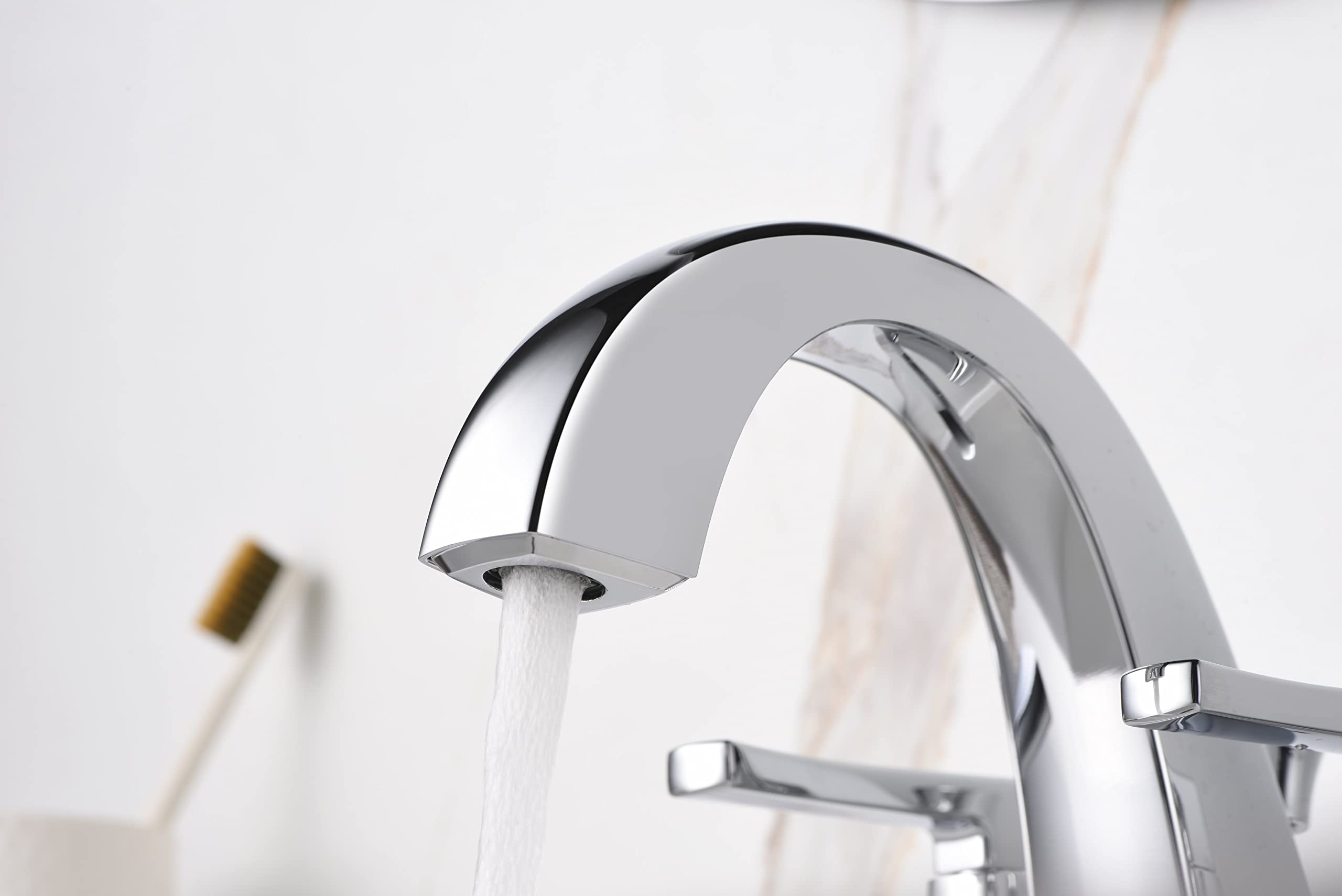 Ultra Faucets UF4690X Bathroom Faucet Two-Handle 4" Centerset Lavatory Faucet
