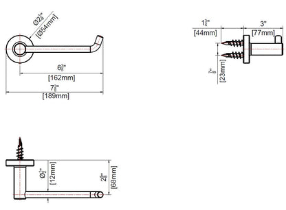 Ultra Faucets UFA3108X Kree Collection Toilet Paper Holder,