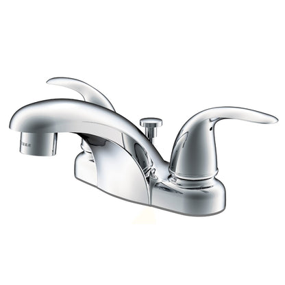 Ultra Faucets UF4452X Vantage Collection Bathroom Faucet, Two-Handle 4" Centerset Lavatory Faucet