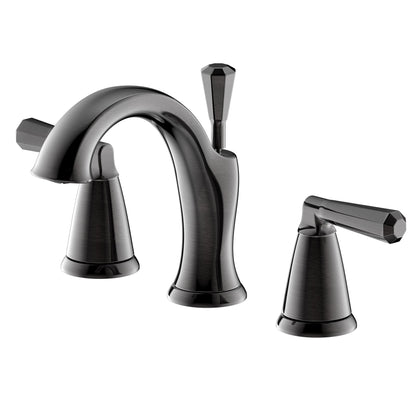 Ultra Faucets UF5571X Z Collection Bathroom Faucet, Two-Handle 8" Widespread Lavatory Faucet